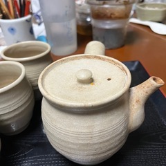 しの焼き茶器セットの画像