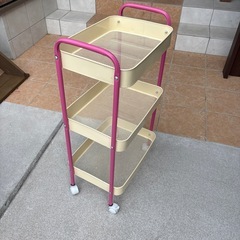 IKEA製品
キャスター付き３段ワゴンの画像