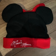 ミニーマウス　ニット帽の画像