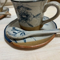 明日まで。コーヒーセット　スプーン付き　の画像