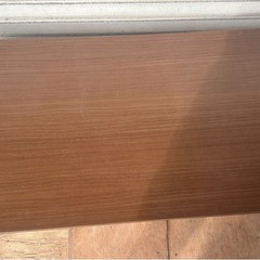 ニトリ　シェリル2　折りたたみテーブル　ブラウン　の画像