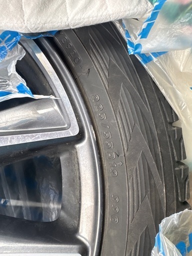 MAZDA/19インチ/アイスガード/中古/即決/cx-5/純正/ホイール/４本/一本タイヤNG
