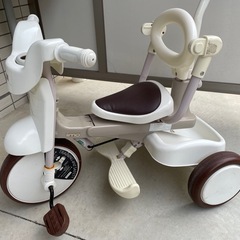 三輪車　2台セット　推し棒付き三輪車　Dバイクの画像