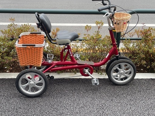 シニア　クークル　高齢　介護　４輪自転車　