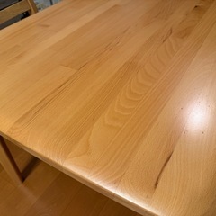 【30,000円/先着優先】⑥ダイニングテーブルセット,椅子4脚付,ニトリの画像