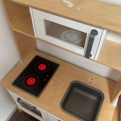 IKEA キッチン　おままごとの画像