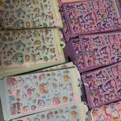 ボンボンドロップシール、おしりシール各600円の画像