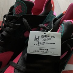 『新品』『未使用』AIR HUARACHE HYPER PINK CACTUS 318429-600 （ハイパーピンク/ダスティカクタス/ミディアムアッシュ）の画像