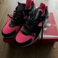 『新品』『未使用』AIR HUARACHE HYPER PINK CACTUS 318429-600 （ハイパーピンク/ダスティカクタス/ミディアムアッシュ）の画像