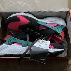 『新品』『未使用』AIR HUARACHE HYPER PINK CACTUS 318429-600 （ハイパーピンク/ダスティカクタス/ミディアムアッシュ）の画像