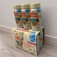 ほほえみ らくらくミルク缶 200ml 9本 液体ミルク 2026.08迄の画像