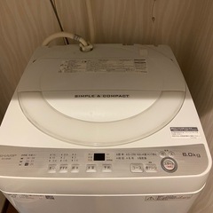 洗濯機  ES-GE6B(SHARP)
の画像