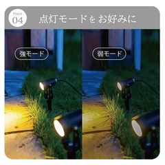 ガーデンソーラーライトの画像