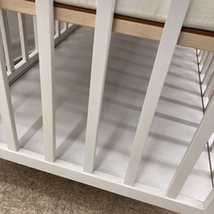 スリーピー　ベビーベッド　ホワイトの画像