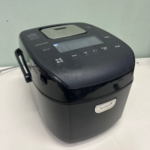 【引取】アイリスオーヤマ 圧力IH ジャー炊飯器5.5合  RC-PDA50-B★2024年製★動作確認済み