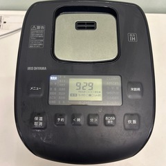 【引取】アイリスオーヤマ 圧力IH ジャー炊飯器5.5合  RC-PDA50-B★2024年生★動作確認済みの画像