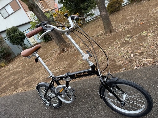 折りたたみ自転車 (青赤オヤジ) 清瀬の折りたたみ自転車の中古あげます