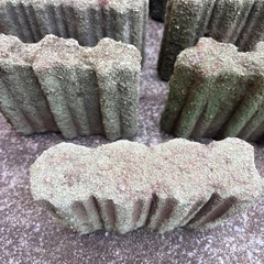 緑色のブロック　15個セット
の画像