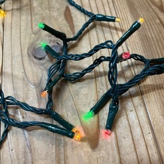 イルミネーションライト　30球　ソーラーパネル付き　屋外の画像