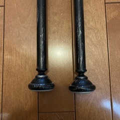 ビンテージ加工つっぱり棒【2本セット】の画像