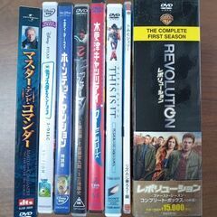 ビデオ x DVDプレーヤー（R1） と DVDソフト30本の画像
