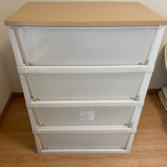 ［引き渡し先決定］
ニトリ　木天板　プラチェストの画像