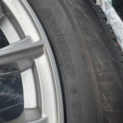 ベンツ/Mercedes/Eクラス/純正/17インチ/中古/スタッドレス/４本の画像