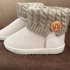 ボアショートブーツシューズの画像