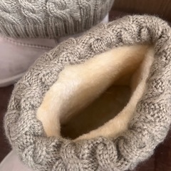 ボアショートブーツシューズの画像