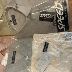 メンズ衣料まとめて　新品の形態安定シャツの画像