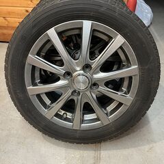 中古 155/65R14 タイヤ・ホイール4本セット［取りに来る方のみ］の画像