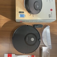 中古美品【ブラシ・モップ新品交換済み　欠品なし】ロボット掃除機　Roborock E5 E552-04 の画像