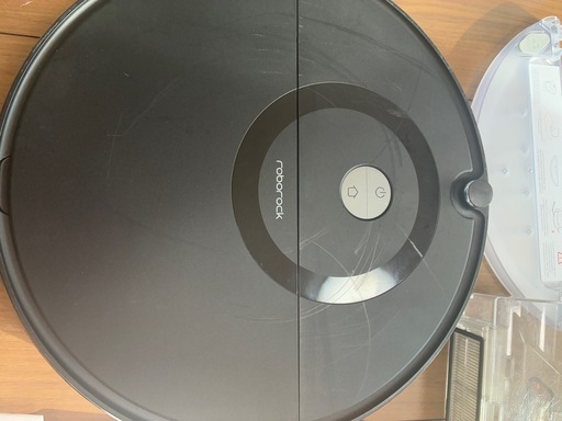 中古美品【ブラシ・モップ新品交換済み　欠品なし】ロボット掃除機　Roborock E5 E552-04