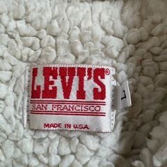 【USA製】LEVI'S ボアジャケット　Lサイズの画像
