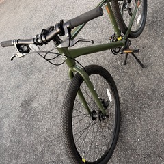 アサヒ LOG ADVENTURE フォレストグリーン｜今年1月購入｜状態良好｜リアキャリア付の画像