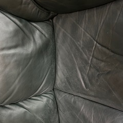 ソファー　2人掛けソファー　カーキ　深緑の画像