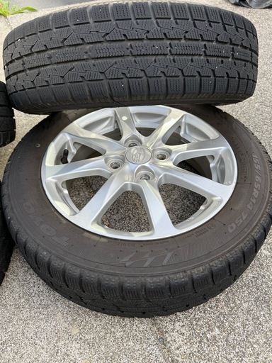 155/65R14  TOYOスタッドレスホイール付き