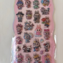 ②ラブブ　ドロップシール　ボンボンドロップシール　3D 立体シール　ぷくぷくシール1枚300円　3枚800円の画像