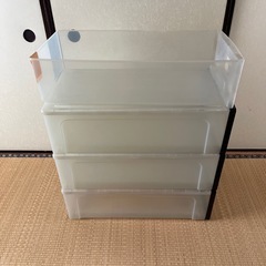 衣装ケース　引き出し3個セットの画像