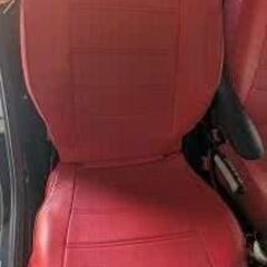 スマート451のシートカバー（赤）アマゾンにて２年ほど前に¥37.089-にて購入しました。 スマート450 451 453フォーツー用 2004-2024(赤)の画像