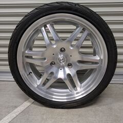 スマート専用サイズ！！純正ＢＲＡＢＵＳアルミホィール　（F:16インチ/R:17インチ） スマートフォーツークーペエクスクルーシブ純正ＢＲＡＢＵＳ　モノブロックＶＩ+ＹＯＫＯＨＡＭＡ（ヨコハマ）S.drive　　＊＊前後異型16インチ・17インチ！！＊＊の画像