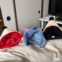 ミッキーマウスとステッチの帽子の画像