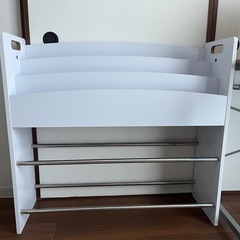 キッズ 本棚 おもちゃ棚の画像