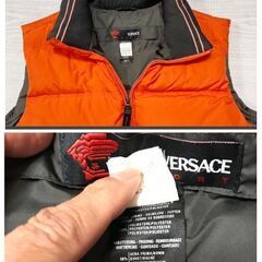 ◆ジャンニヴェルサーチ・スポーツ◆ダウンベストの画像