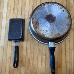vitacraft フライパン　と　卵焼き用フライパン小の画像