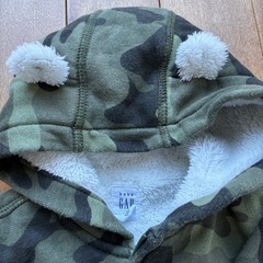 baby  GAP 迷彩柄セットアップ80サイズの画像