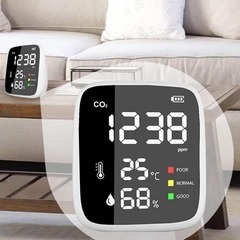 CO2メーター⭐️モニター 二酸化炭素検出器 二酸化炭素濃度計 二酸化炭素計の画像