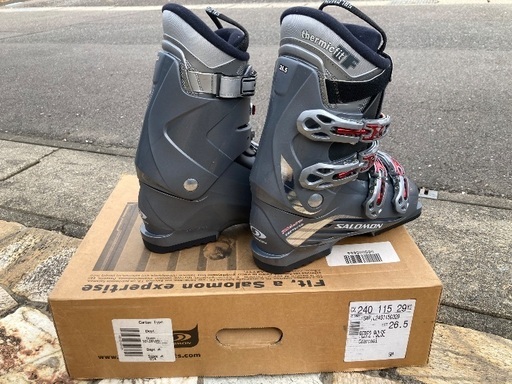 【新品】サロモン　Salomon スキーブーツ　26.5cm
