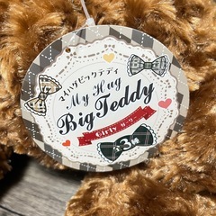 ★05.ぬいぐるみ　マイバグビッグテディ　テディベア　の画像