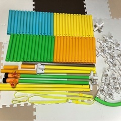 アンパンマンじゃない方のブランコパーク DX 123 すべり台 鉄棒 ジャングルジム 室内遊具【アガツマ】　の画像